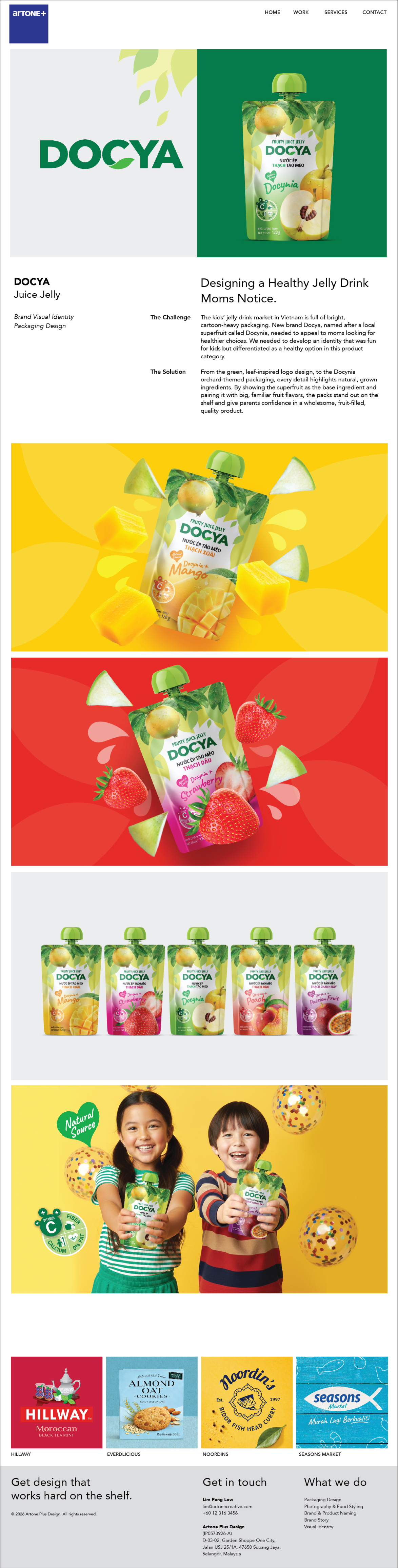 DOCYA - Juice Jelly Packaging Design